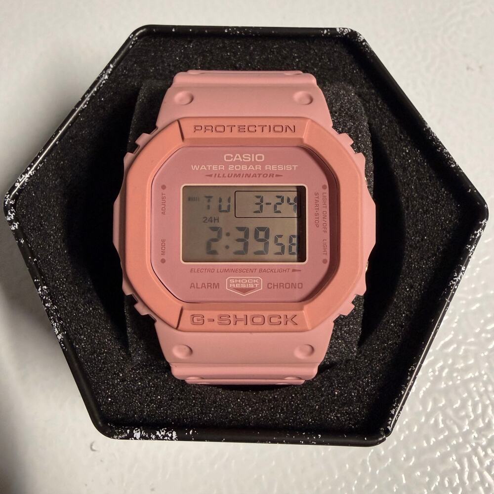 Casio G-Shock Sakura Togenkyo Peach Blossom Series DW5610SL-4A4